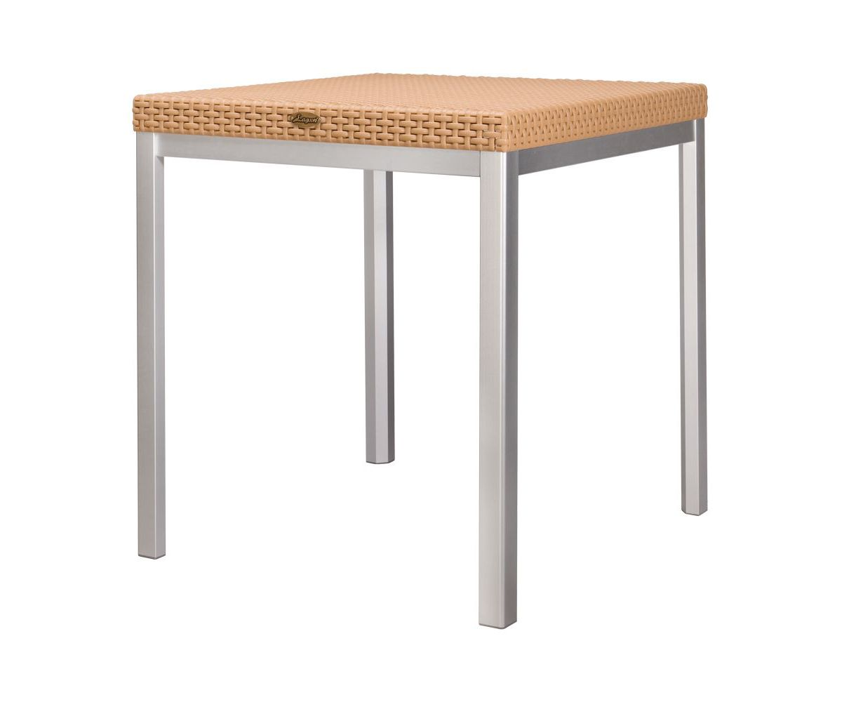 Russ Resin Dining Table with Aluminum Legs