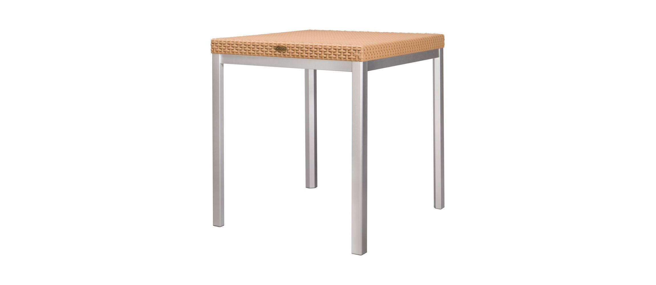 Russ Resin Dining Table with Aluminum Legs