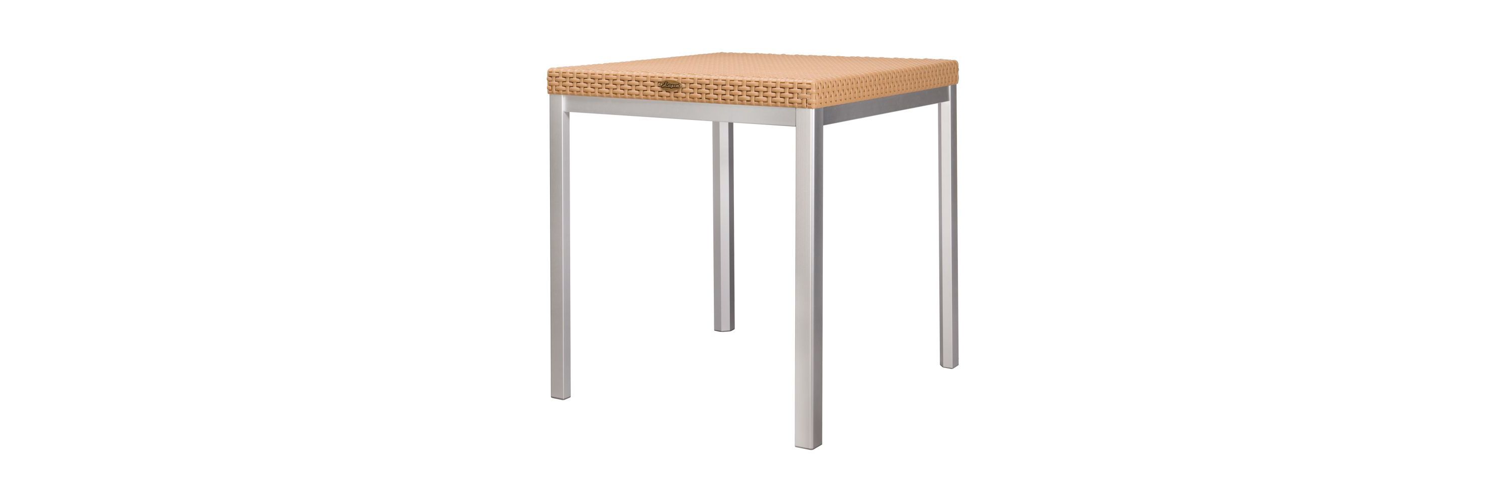 Russ Resin Dining Table with Aluminum Legs