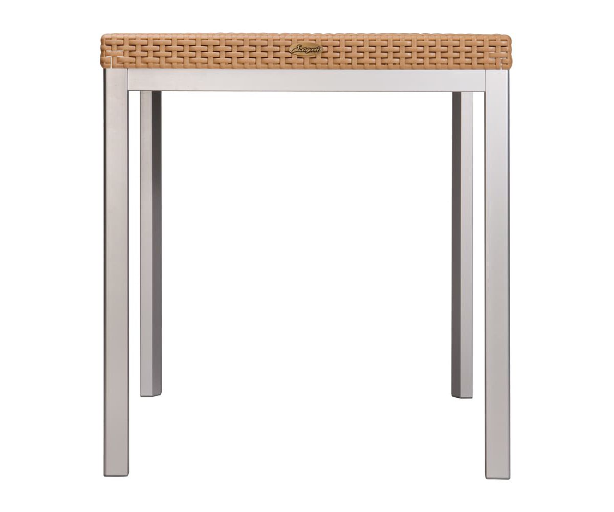 Russ Resin Dining Table with Aluminum Legs