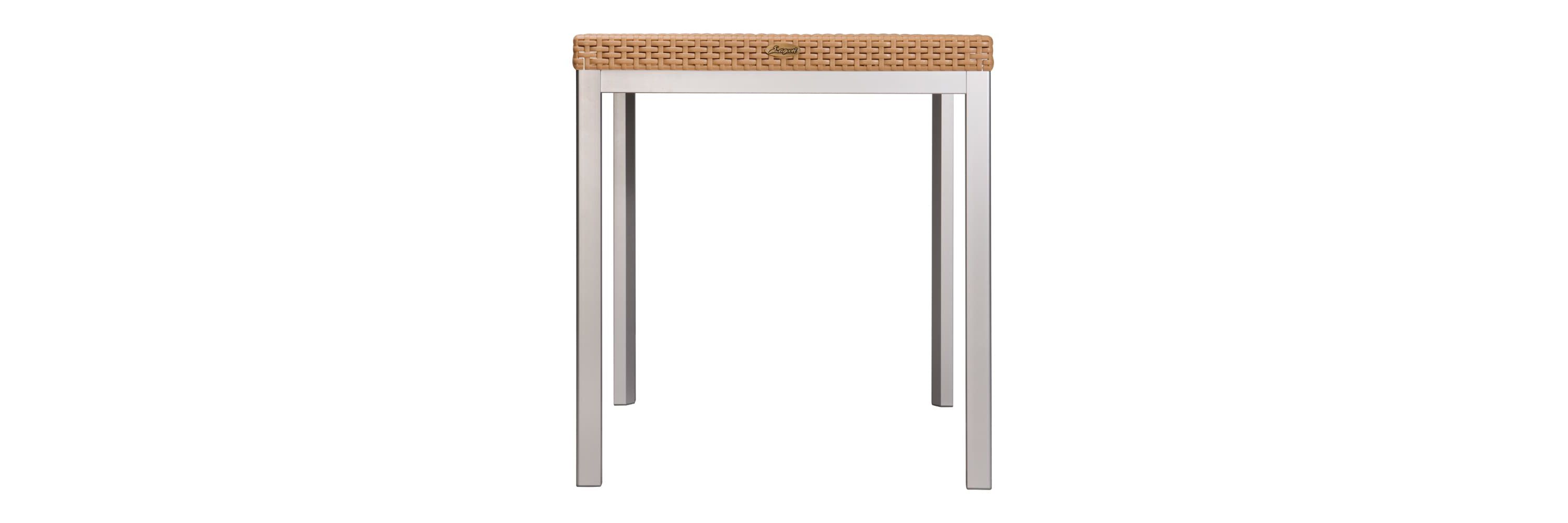 Russ Resin Dining Table with Aluminum Legs