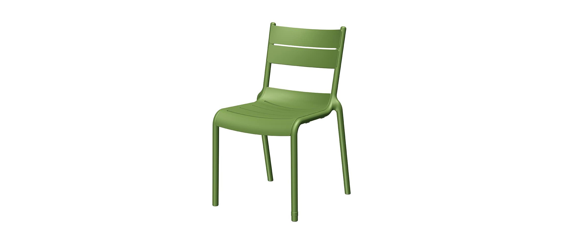 Lagoon Naples Stackable Side Chair Taupe, 2 Pcs