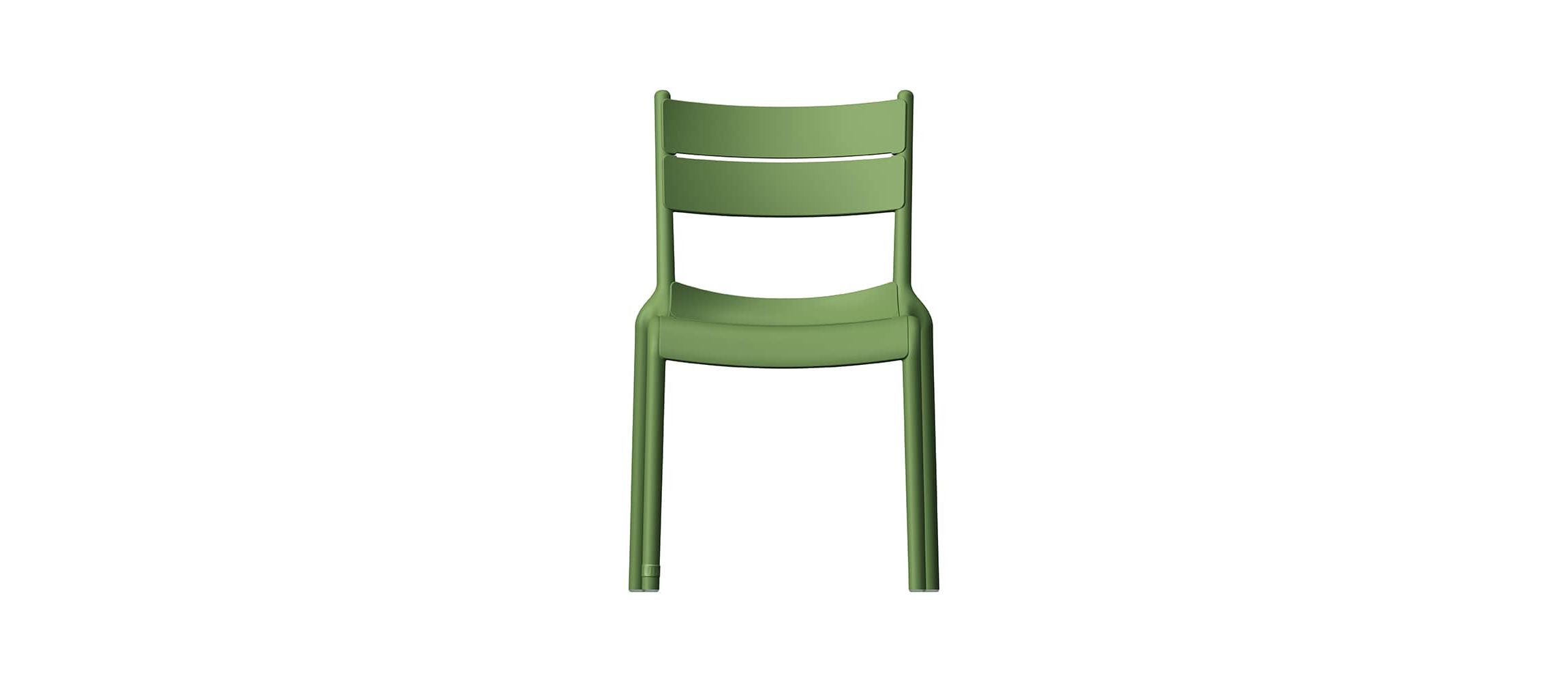 Lagoon Naples Stackable Side Chair Taupe, 2 Pcs