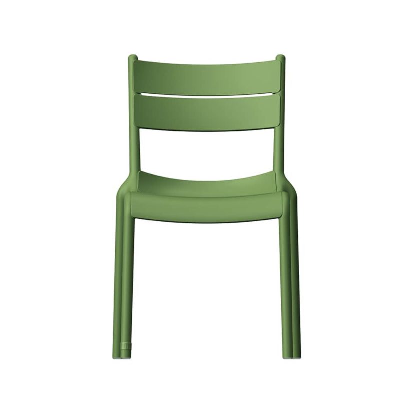 Lagoon Naples Stackable Side Chair Taupe, 2 Pcs