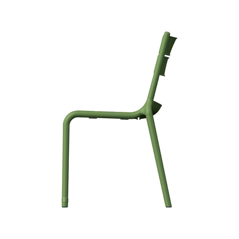 Lagoon Naples Stackable Side Chair Taupe, 2 Pcs