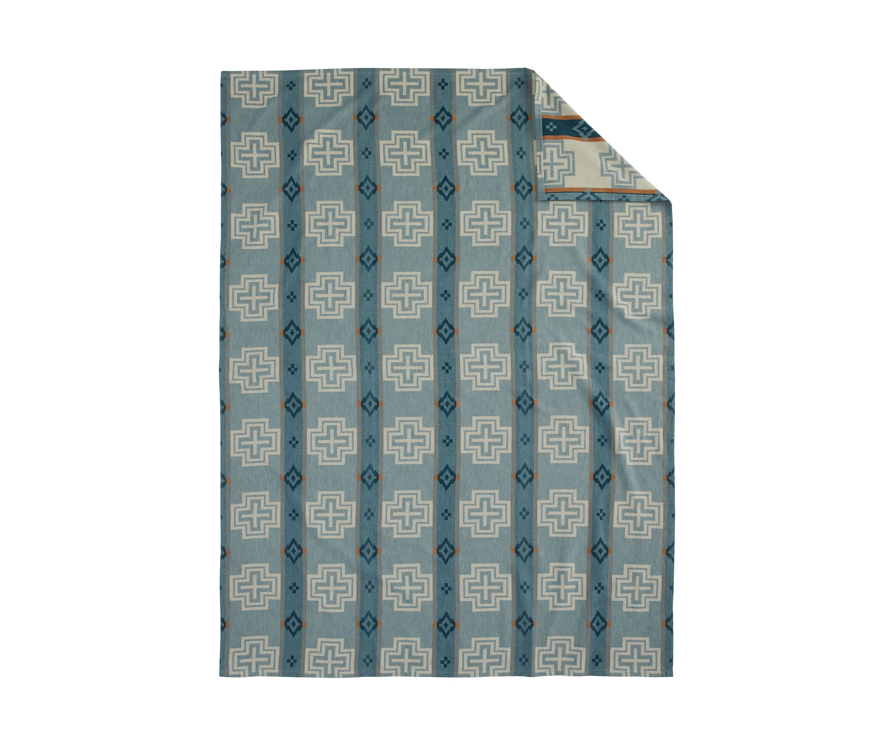 San Marino Shale OC Jacquard Blanket
