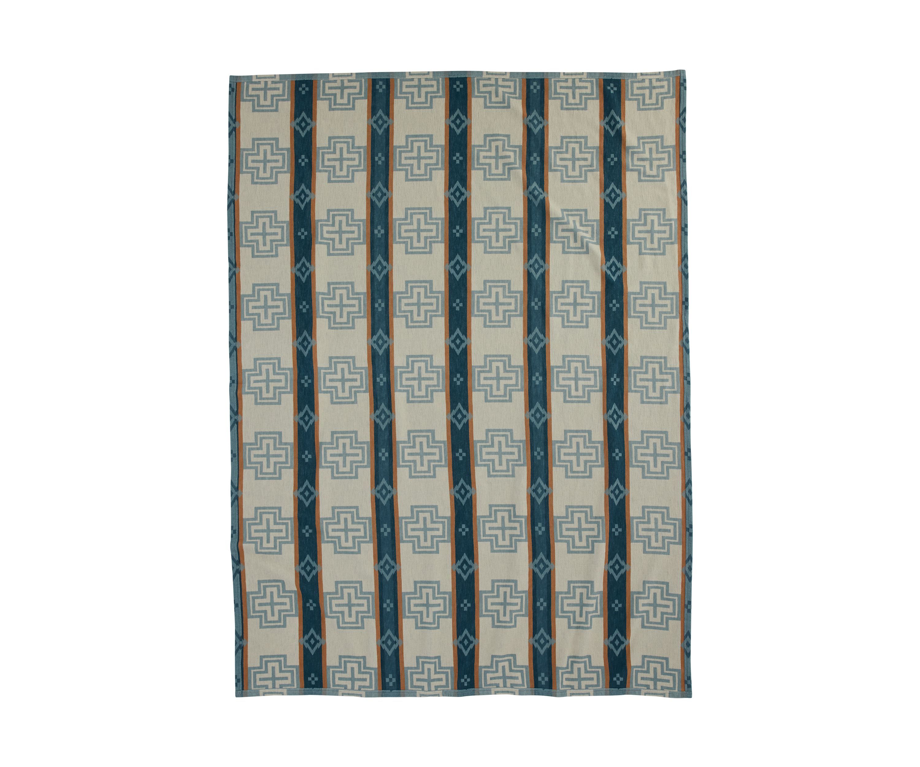San Marino Shale OC Jacquard Blanket
