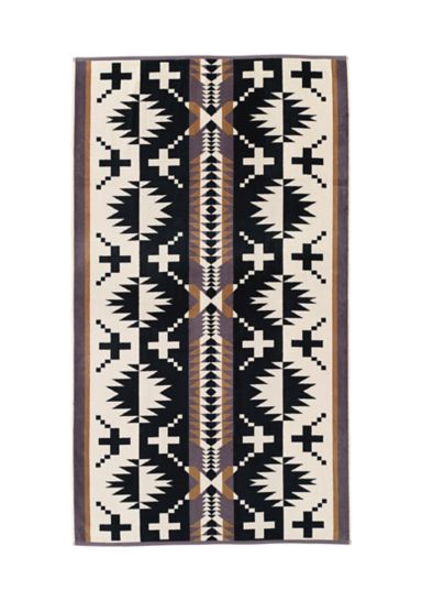 Oversized Jacquard Beach Spa Towel