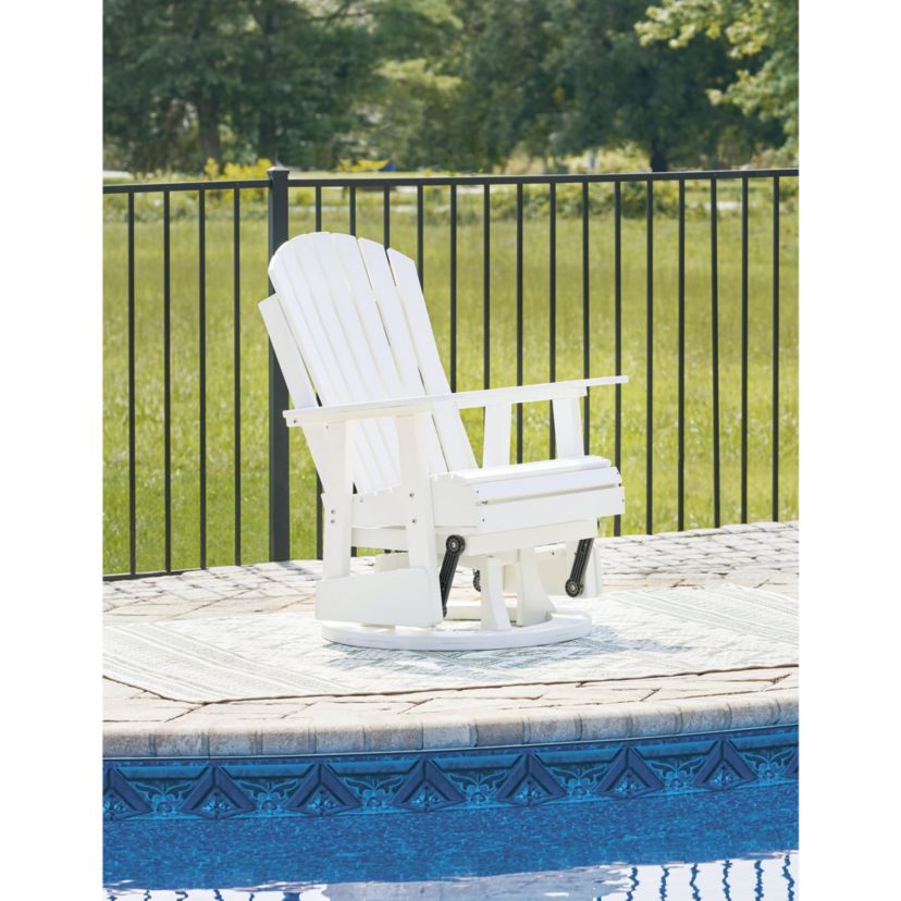 Hyland wave Outdoor Swivel Glider Chair