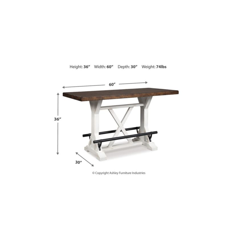 Valebeck Counter Height Dining Table