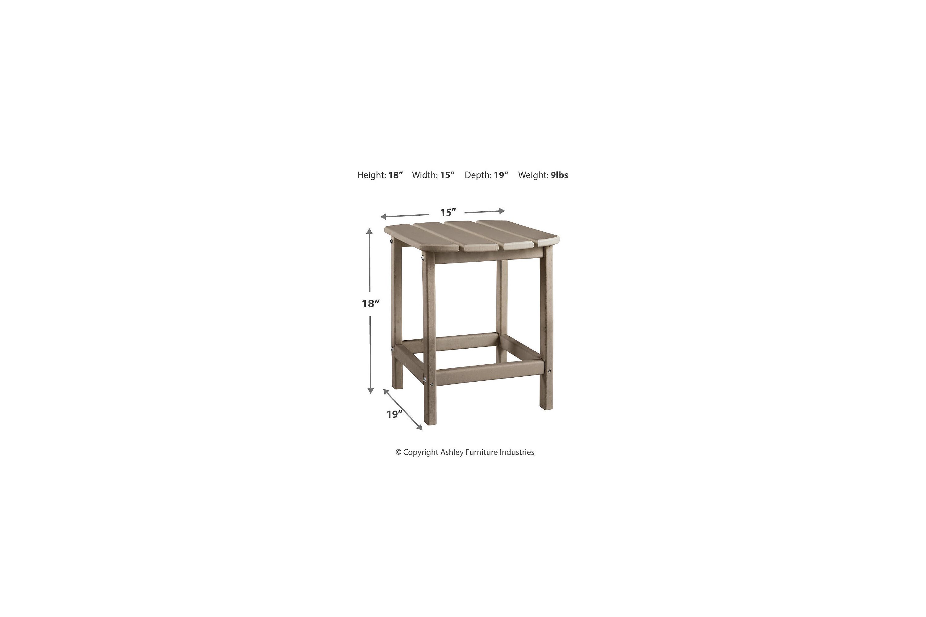 Sundown Treasure End Table