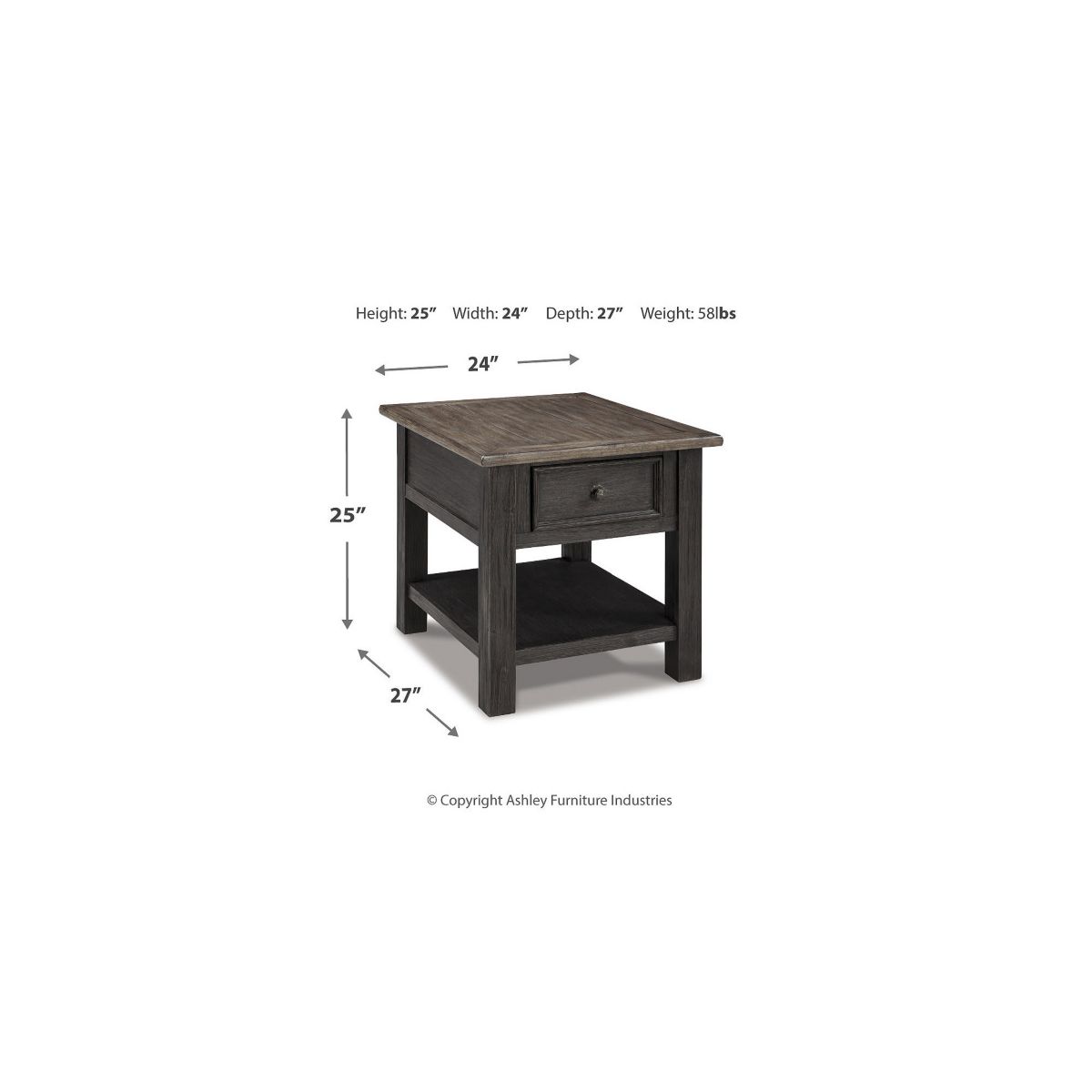 Tyler Creek End Table