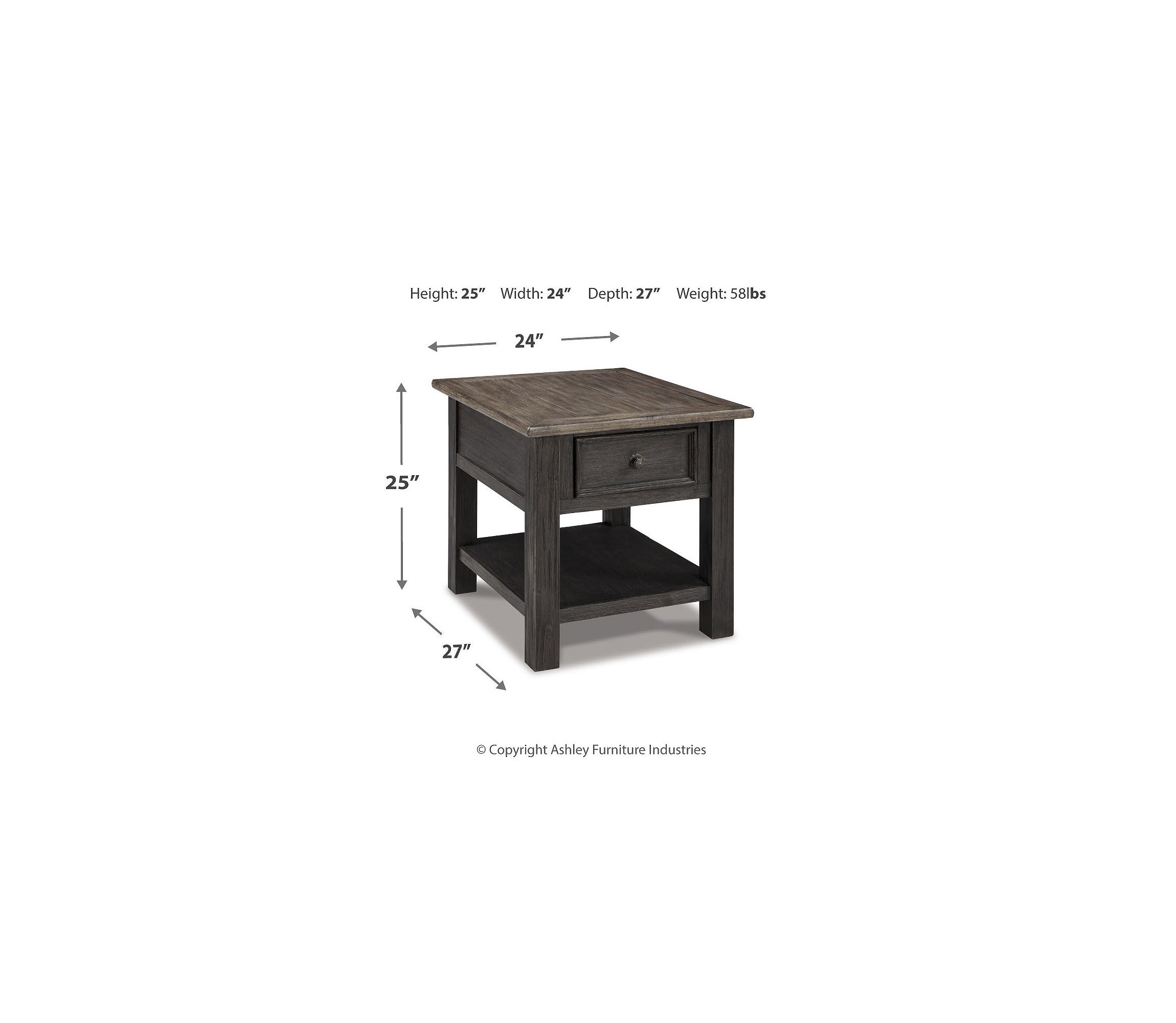 Tyler Creek End Table