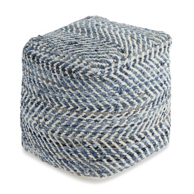 Signature Design by Ashley Chevron Pouf