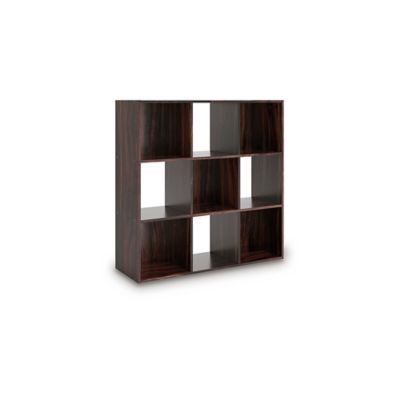 Signature Design by Ashley Glosmount 9 Cube Organizer, Brown