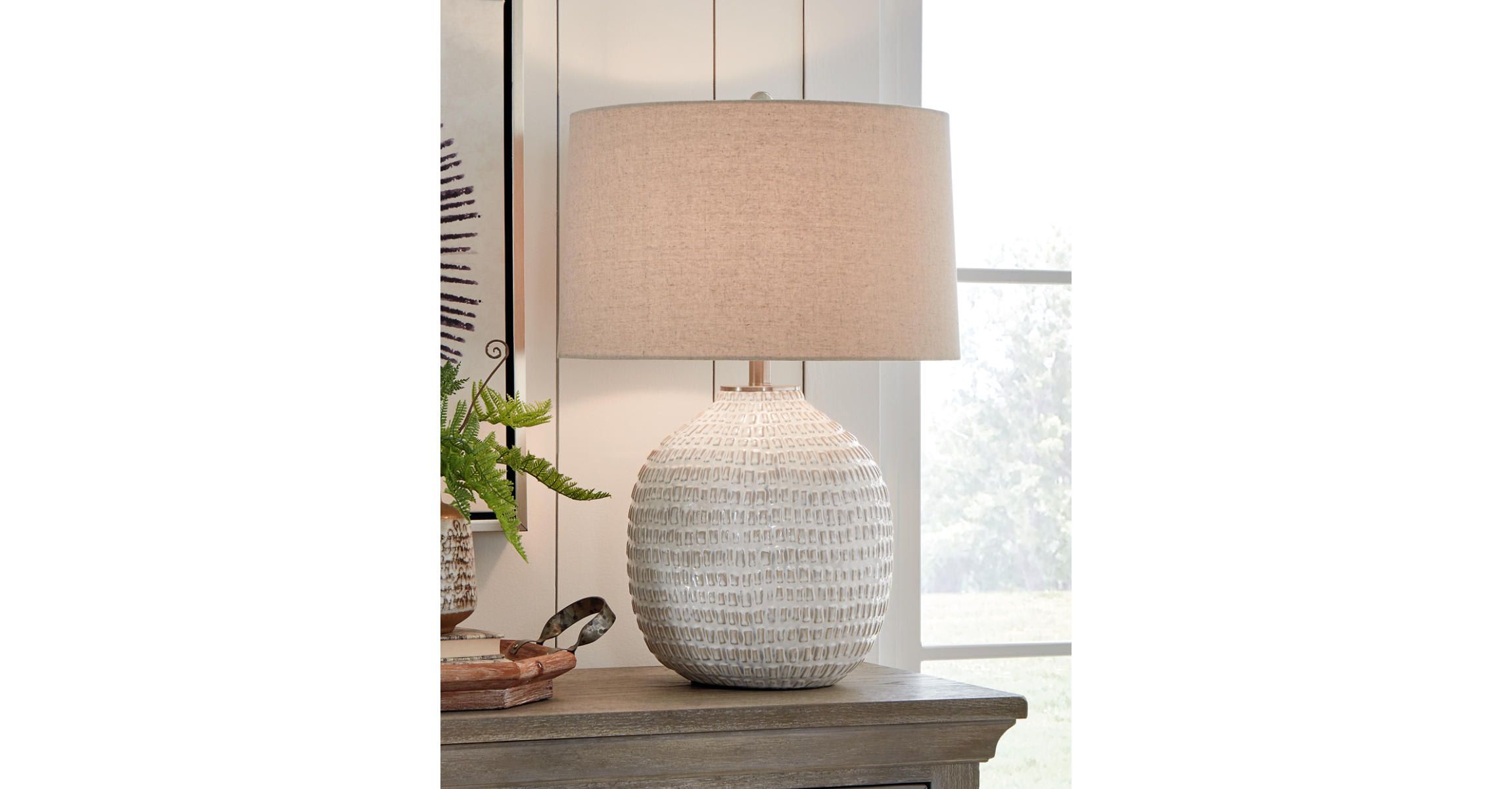 Jamon Ceramic Table Lamp