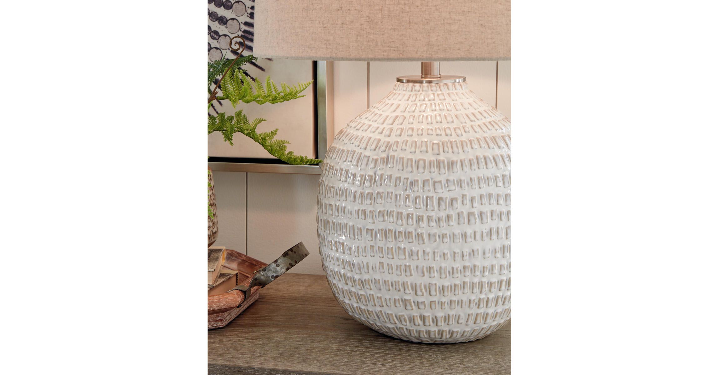Jamon Ceramic Table Lamp