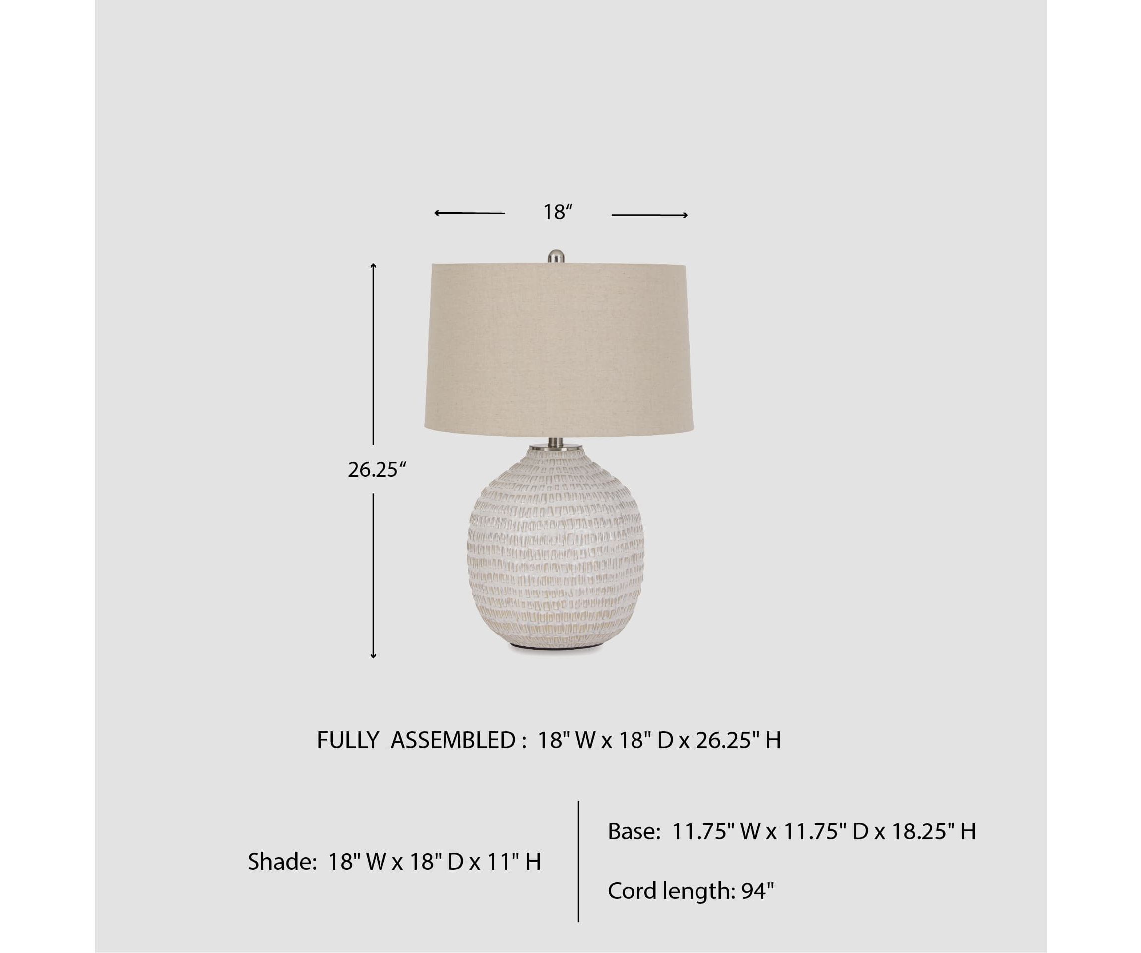 Jamon Ceramic Table Lamp