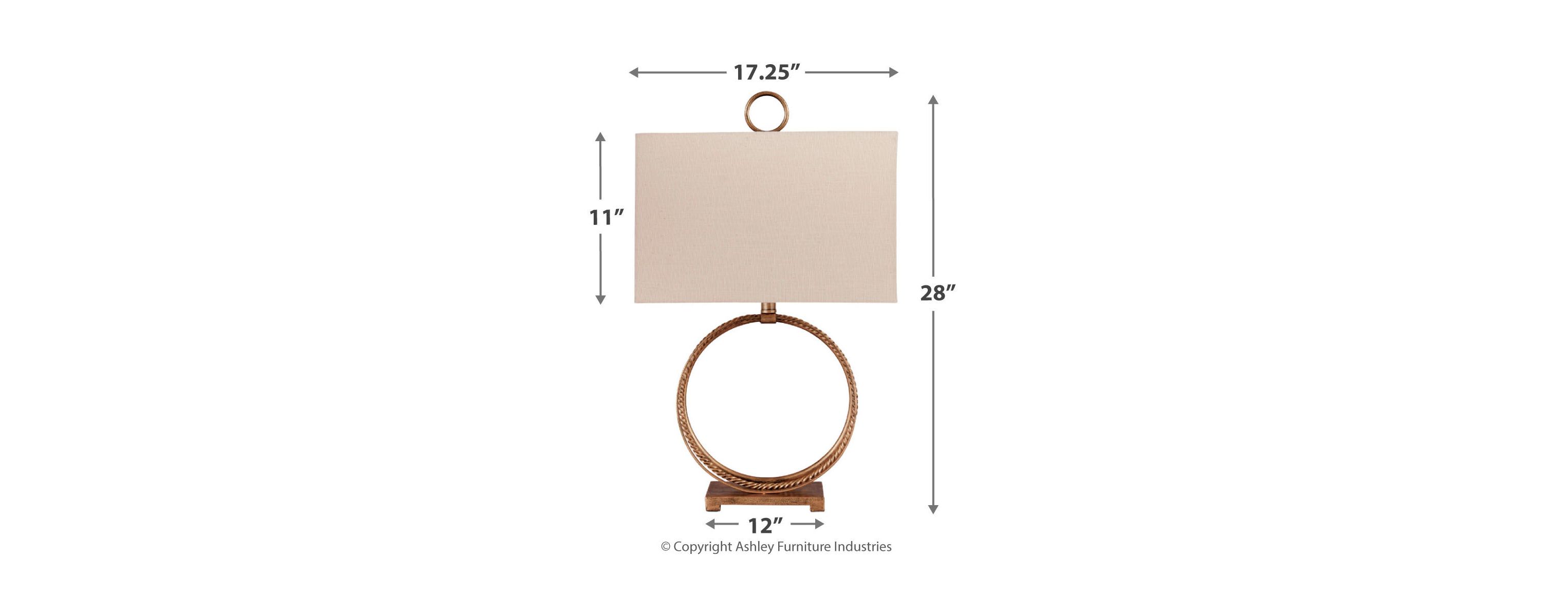Mahala Metal Table Lamp