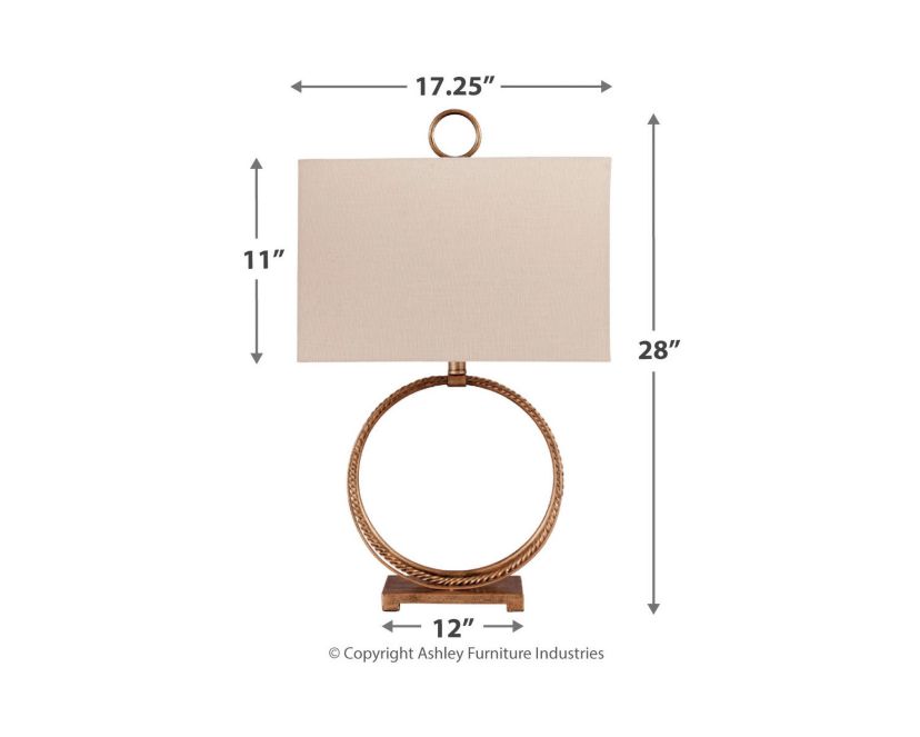 Mahala Metal Table Lamp