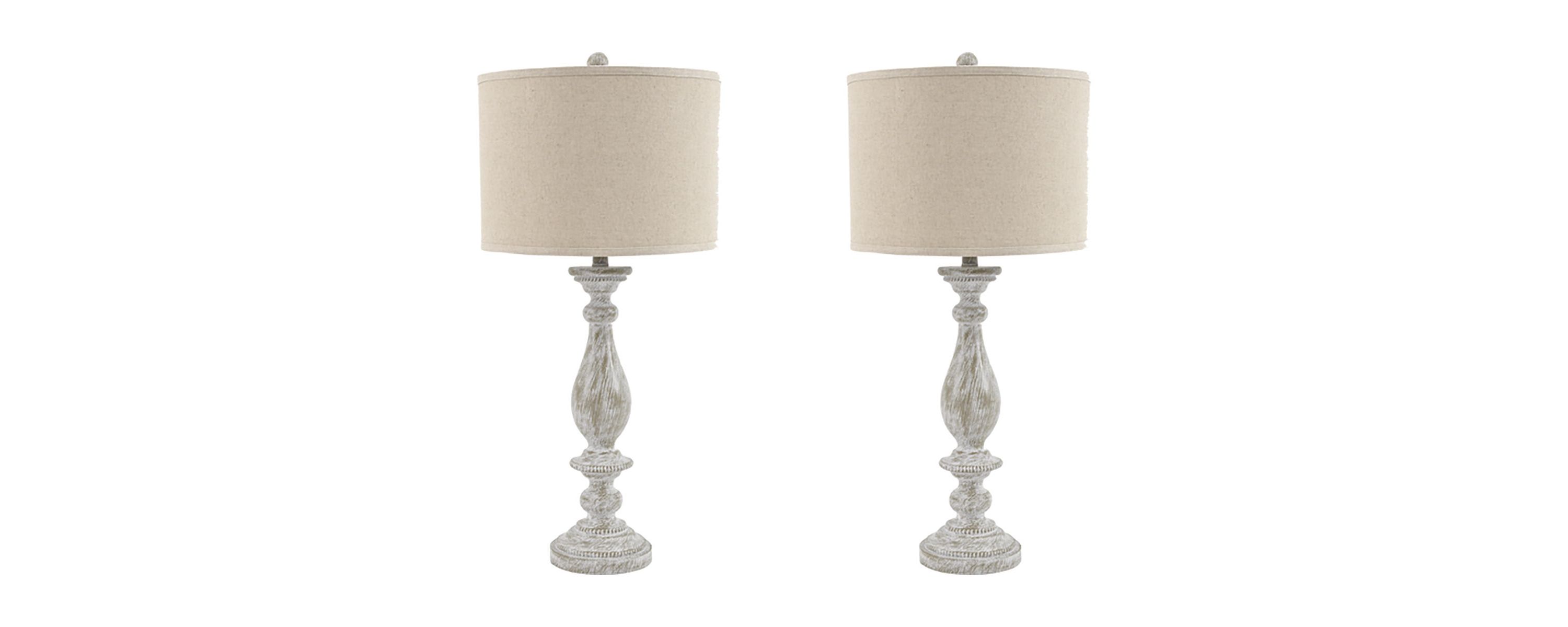 Bernadate Poly Table Lamp Set of 2