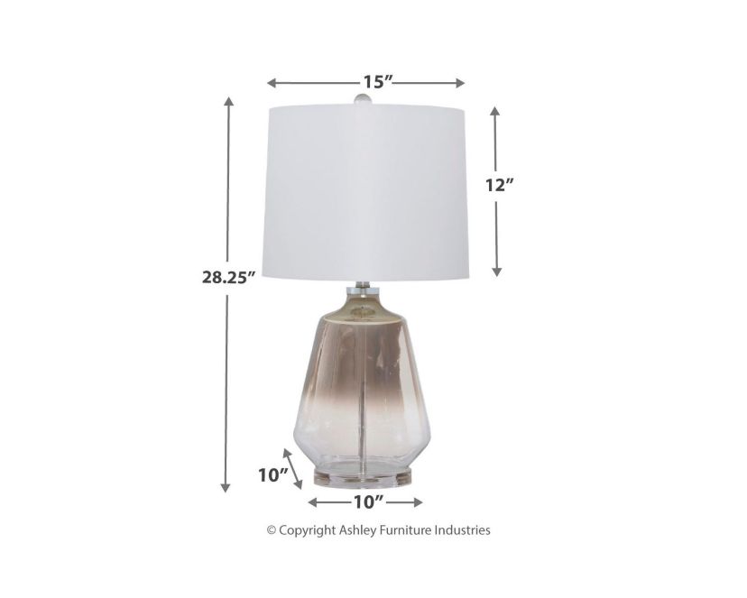 Jaslyn Glass Table Lamp