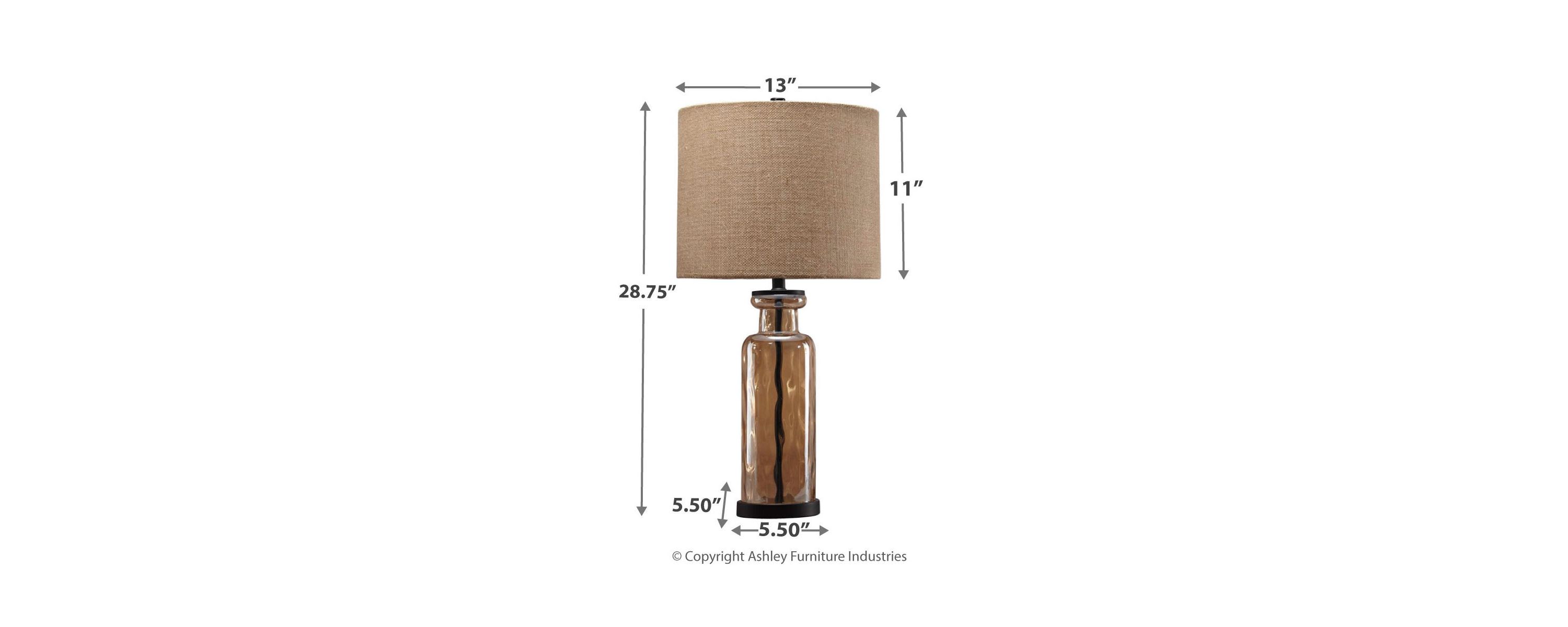 Laurentia Glass Table Lamp