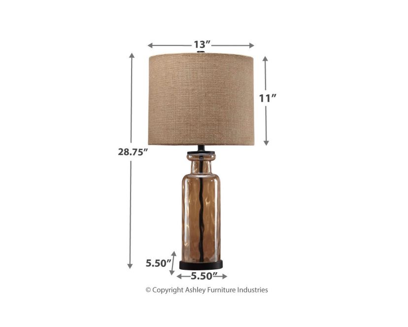Laurentia Glass Table Lamp