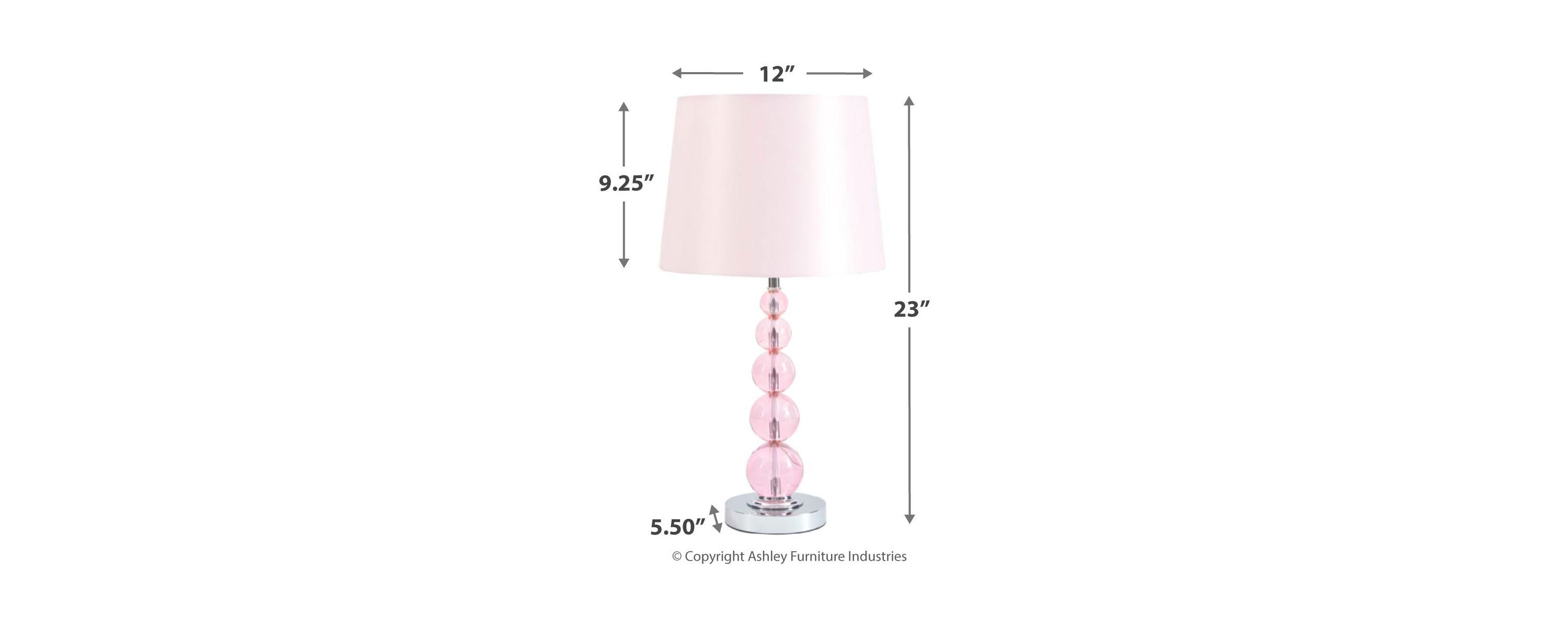 Letty Crystal Table Lamp