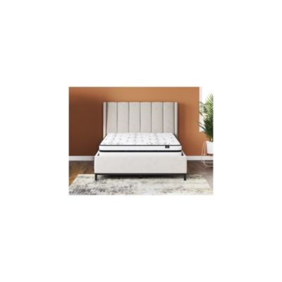 Signature Design by Ashley Chime 10 Inch Hybrid Queen Mattress in a Box, White