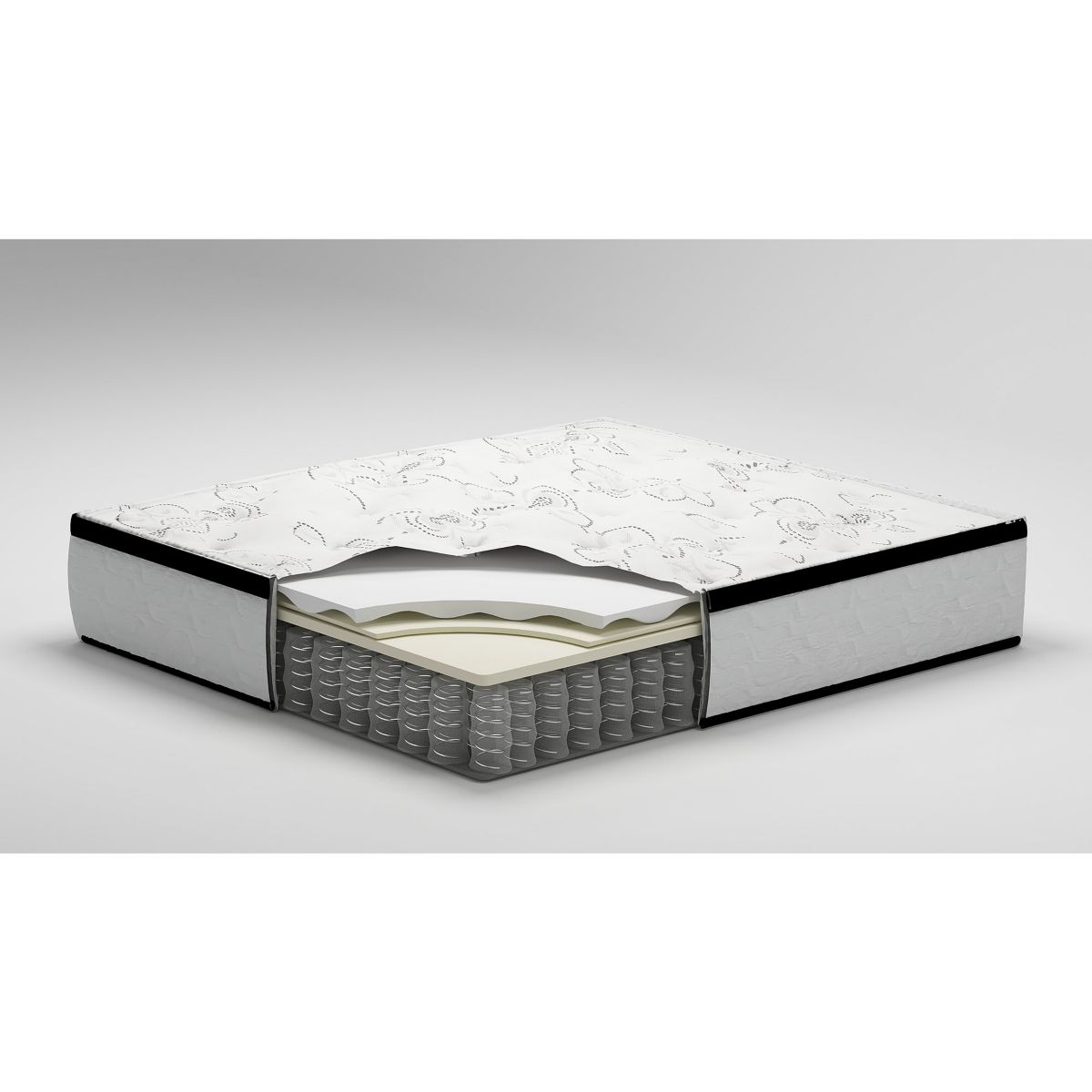 Chime 12 Inch Hybrid California King Mattress in a Box
