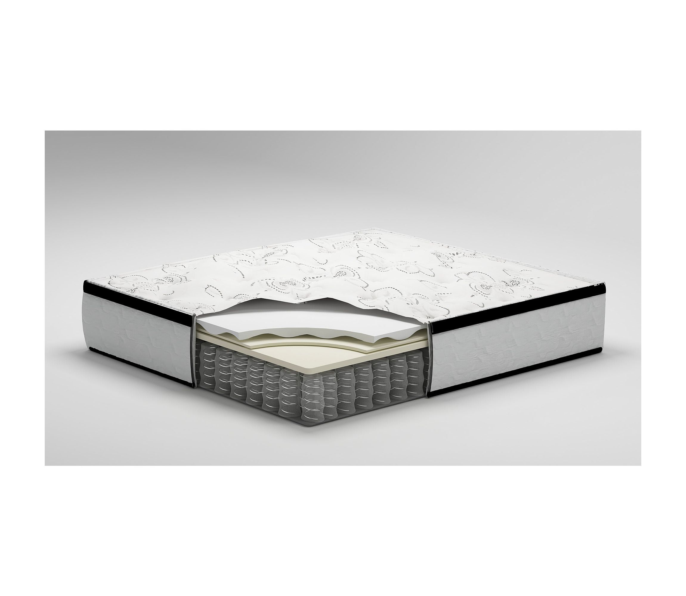 Chime 12 Inch Hybrid California King Mattress in a Box