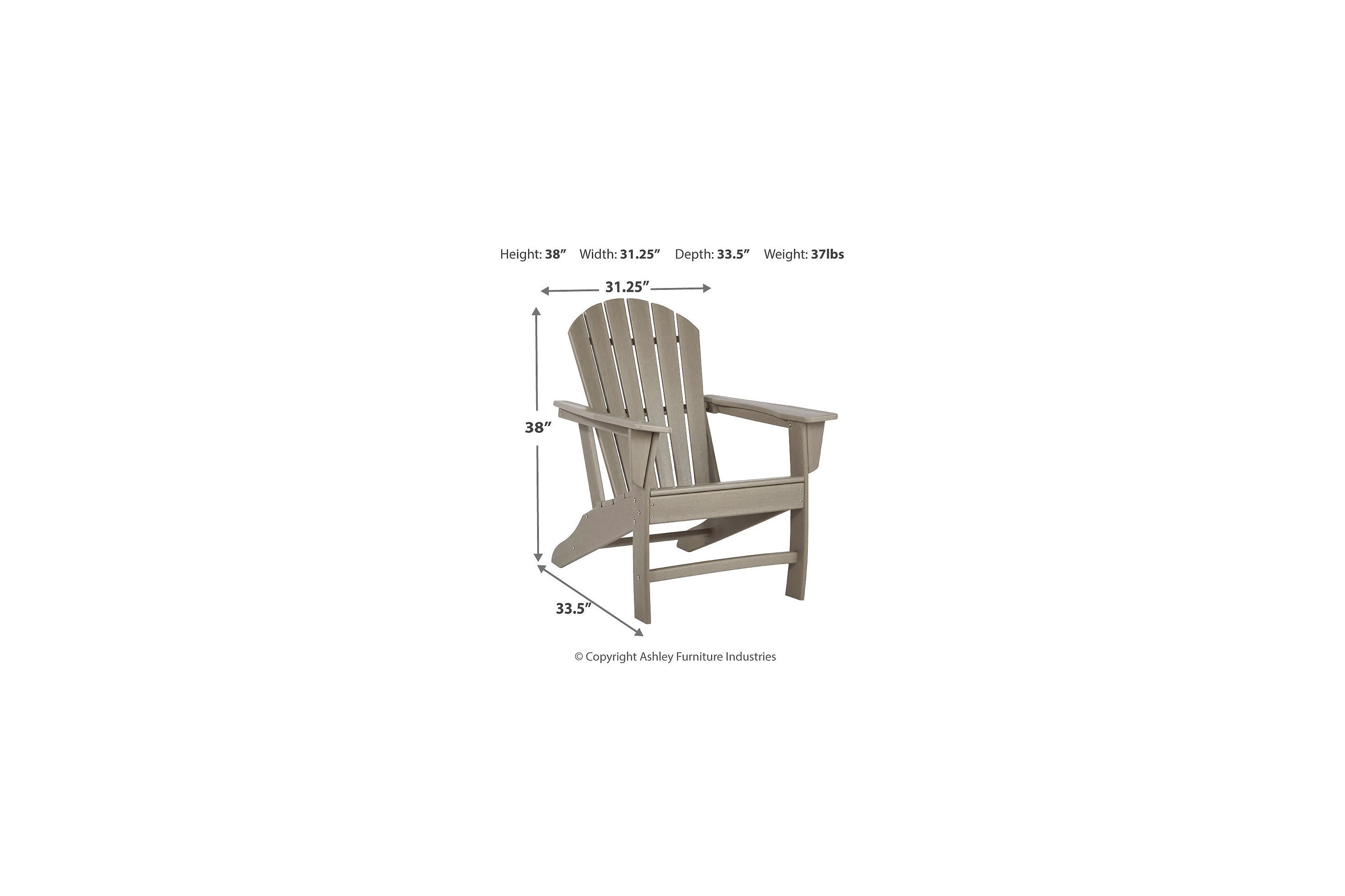 Sundown Treasure Adirondack Chair