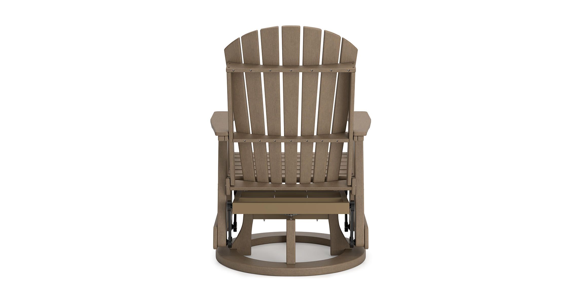 Hyland wave Outdoor Swivel Glider Chair