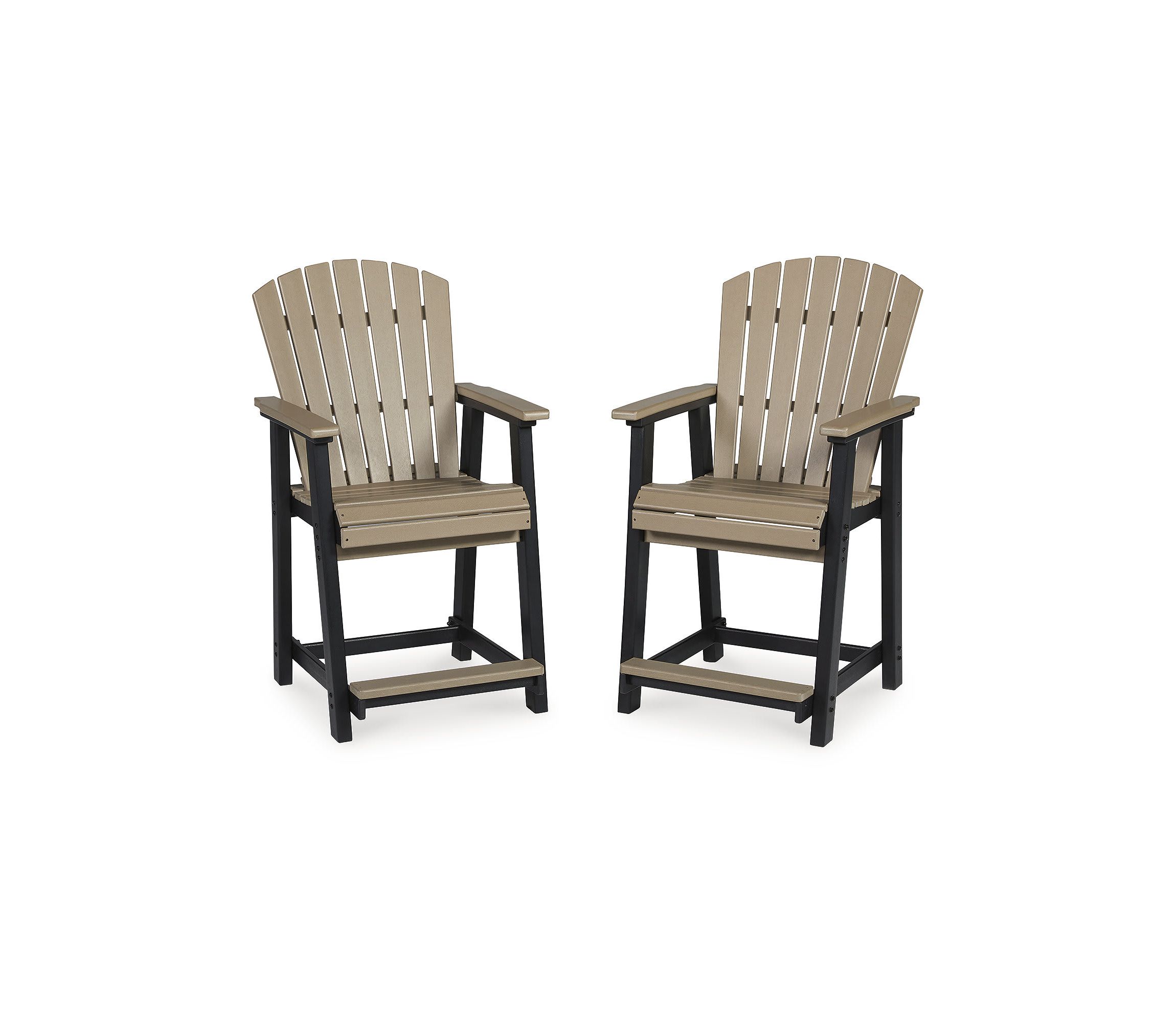Fairen Trail Outdoor Counter Height Bar Stool (Set of 2)