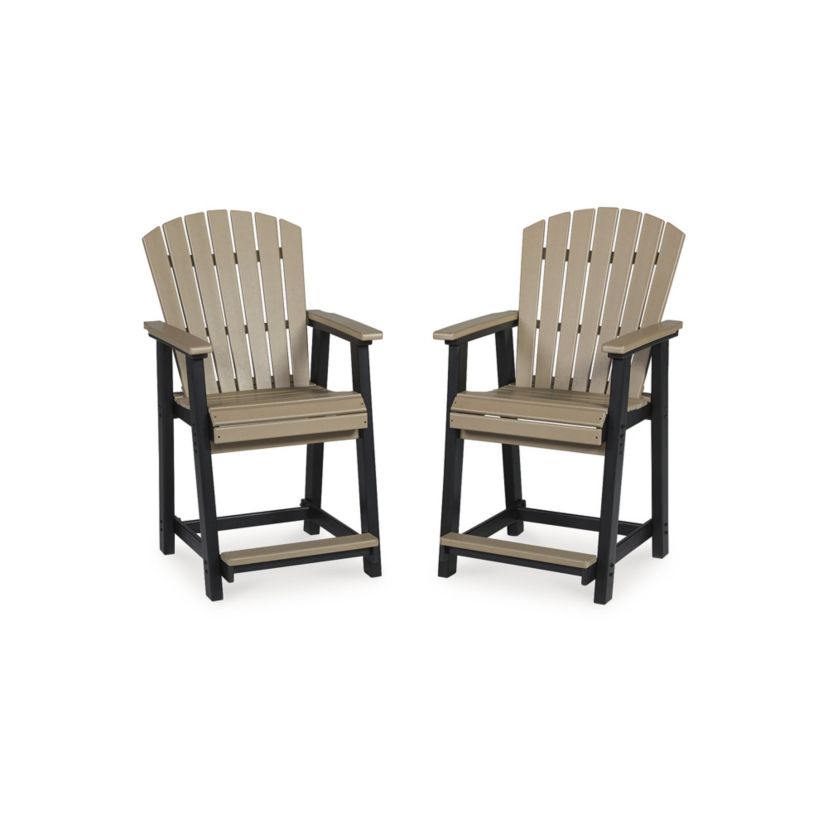 Fairen Trail Outdoor Counter Height Bar Stool (Set of 2)