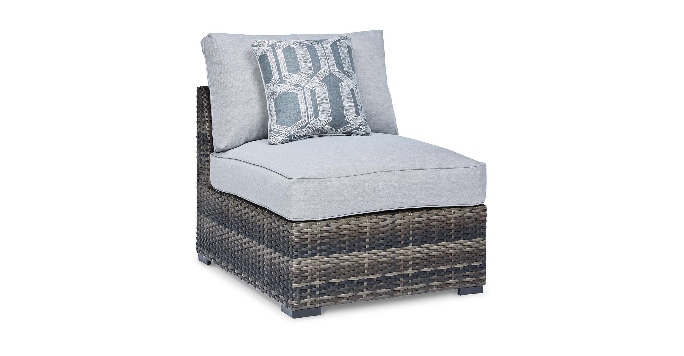 Harbor Court Armless Chair with Cushion (Set of 2)
