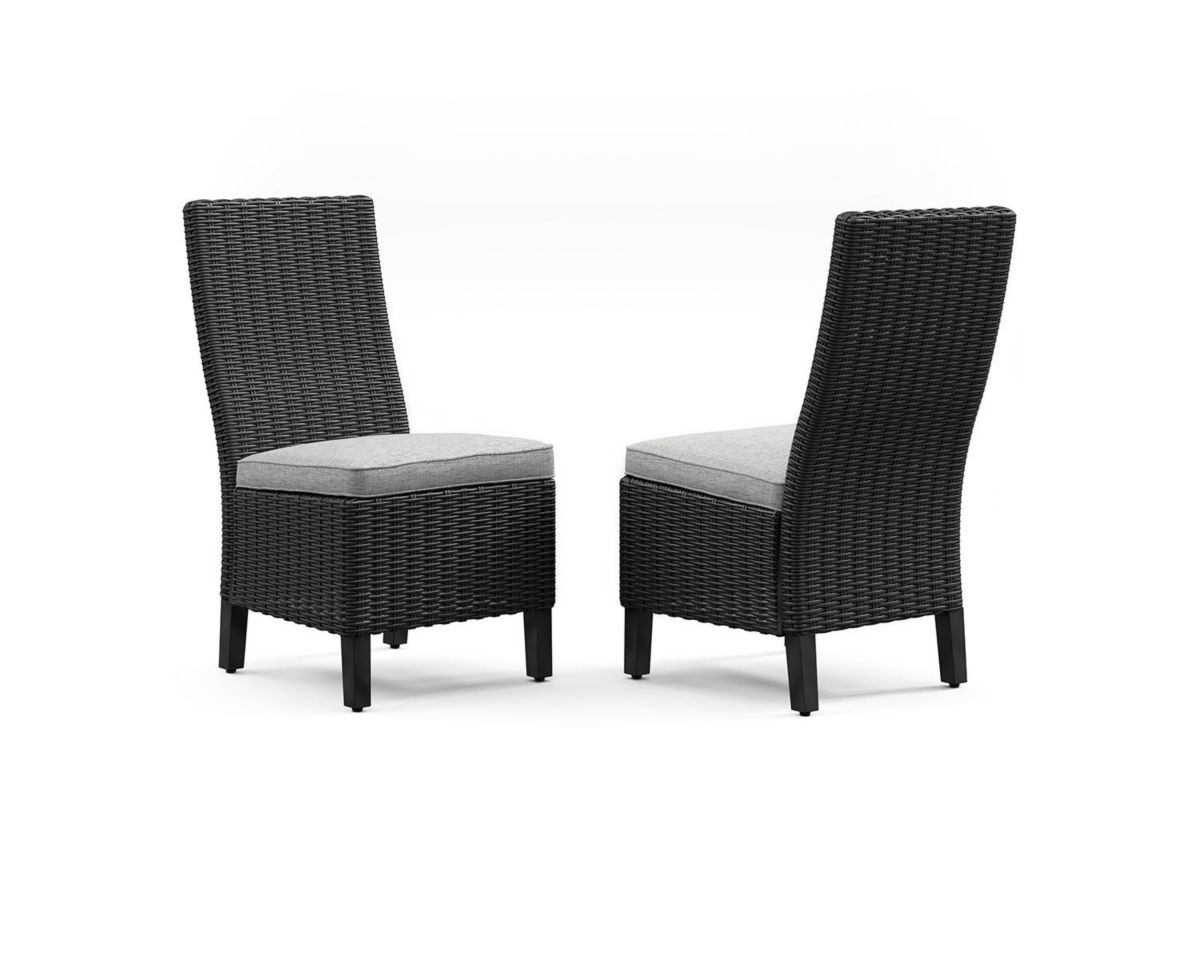 Beachcroft Outdoor Side Chair with Cushion (Set of 2)