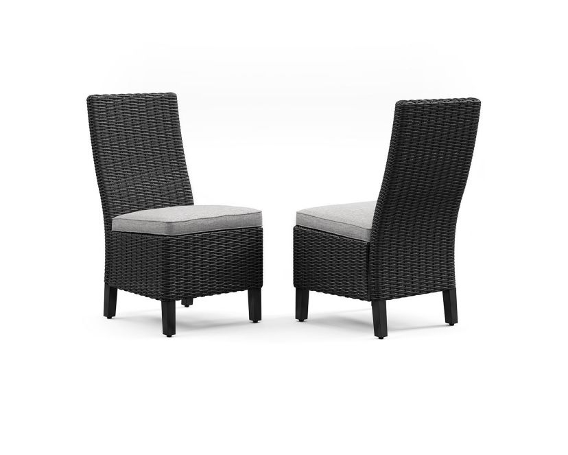 Beachcroft Outdoor Side Chair with Cushion (Set of 2)