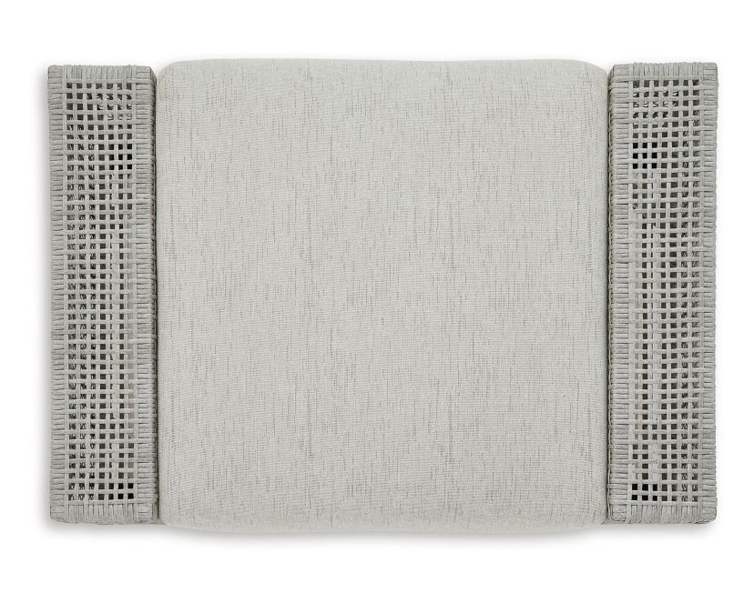 Seton Creek Outdoor Ottoman with Cushion