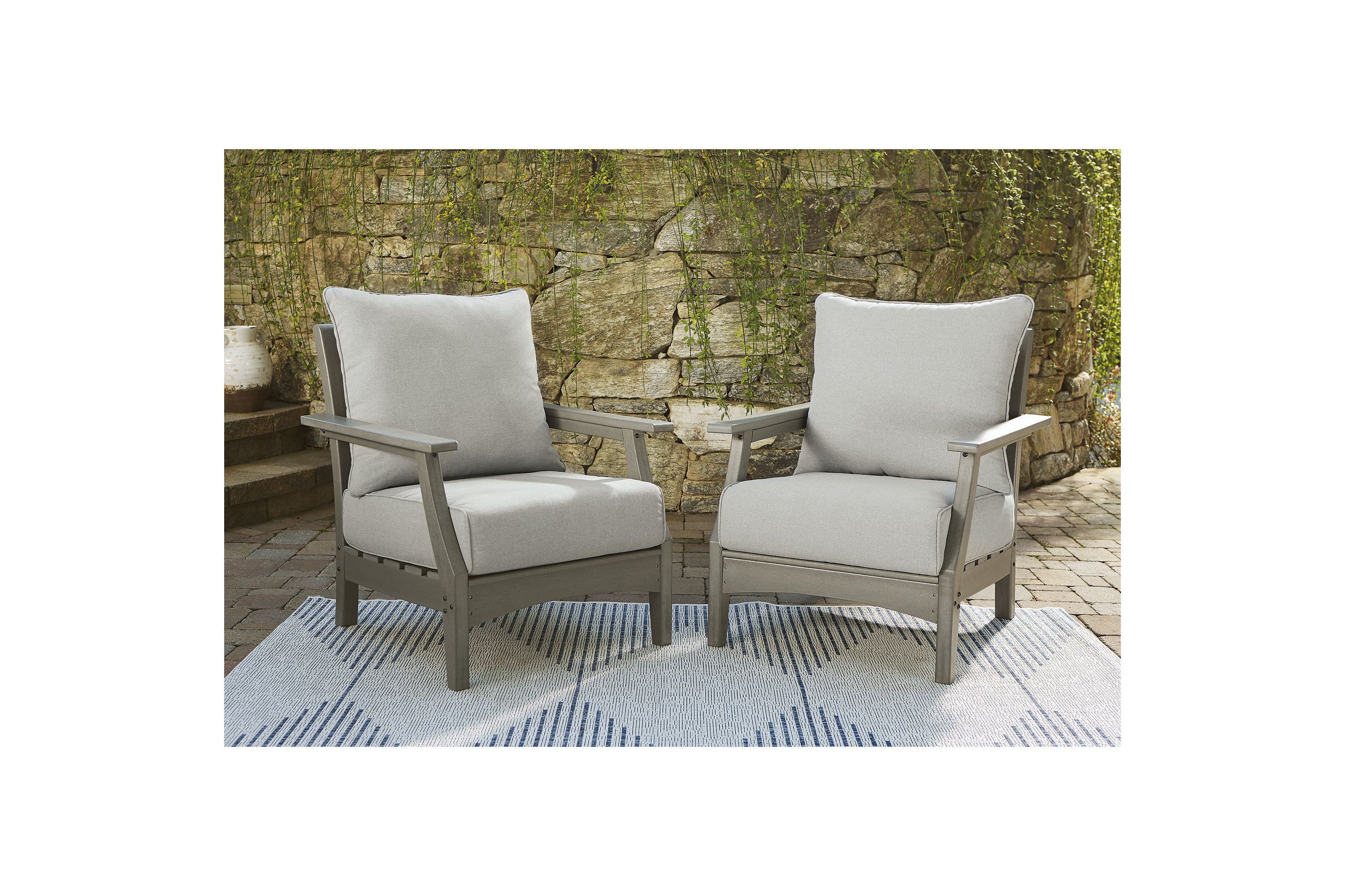 Visola Lounge Chair with Cushion (Set of 2)