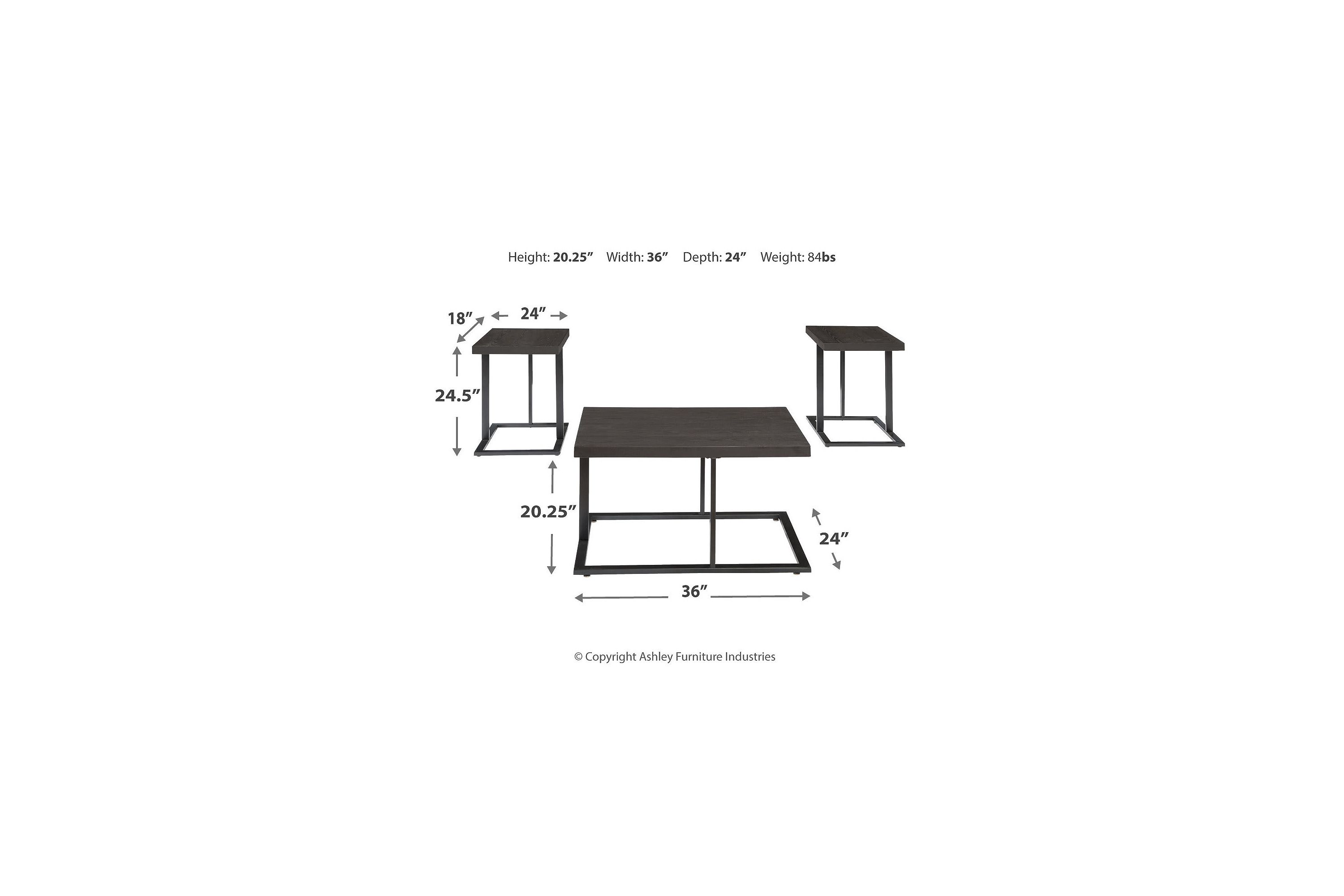 Airdon Table (Set of 3)