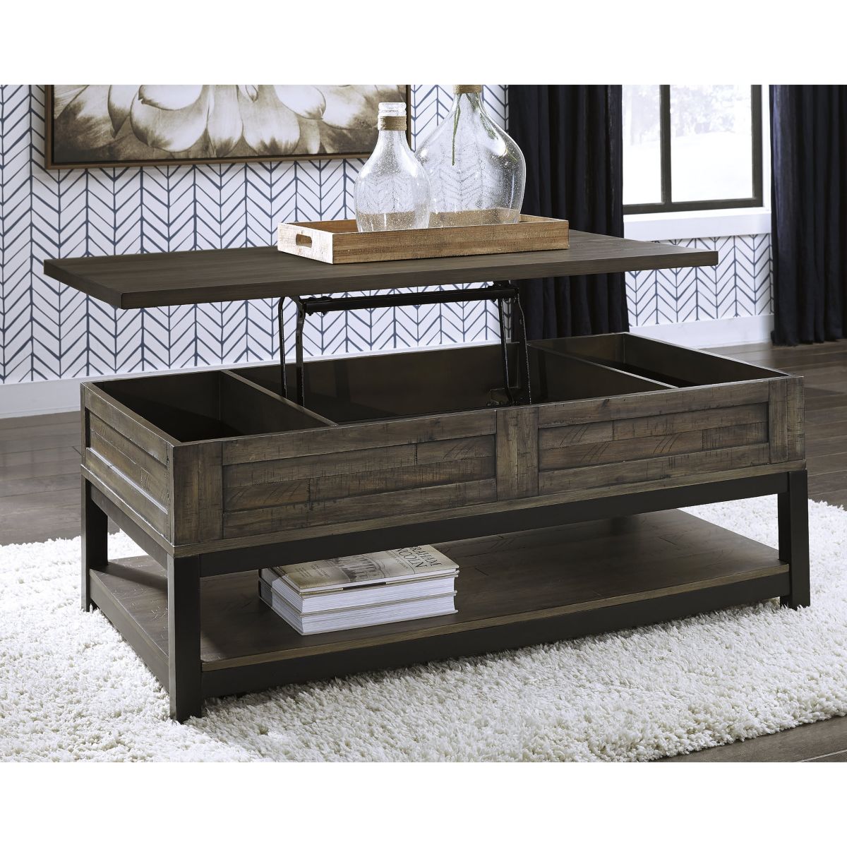 Johurst Coffee Table with Lift Top