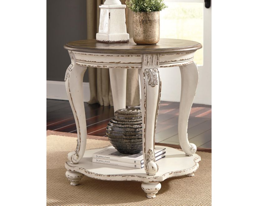 Realyn Round End Table