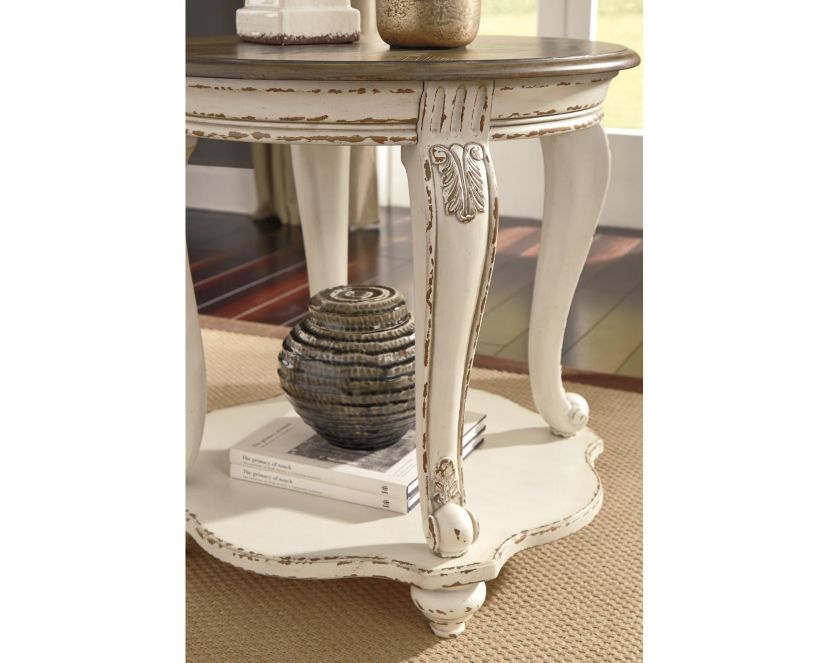 Realyn Round End Table