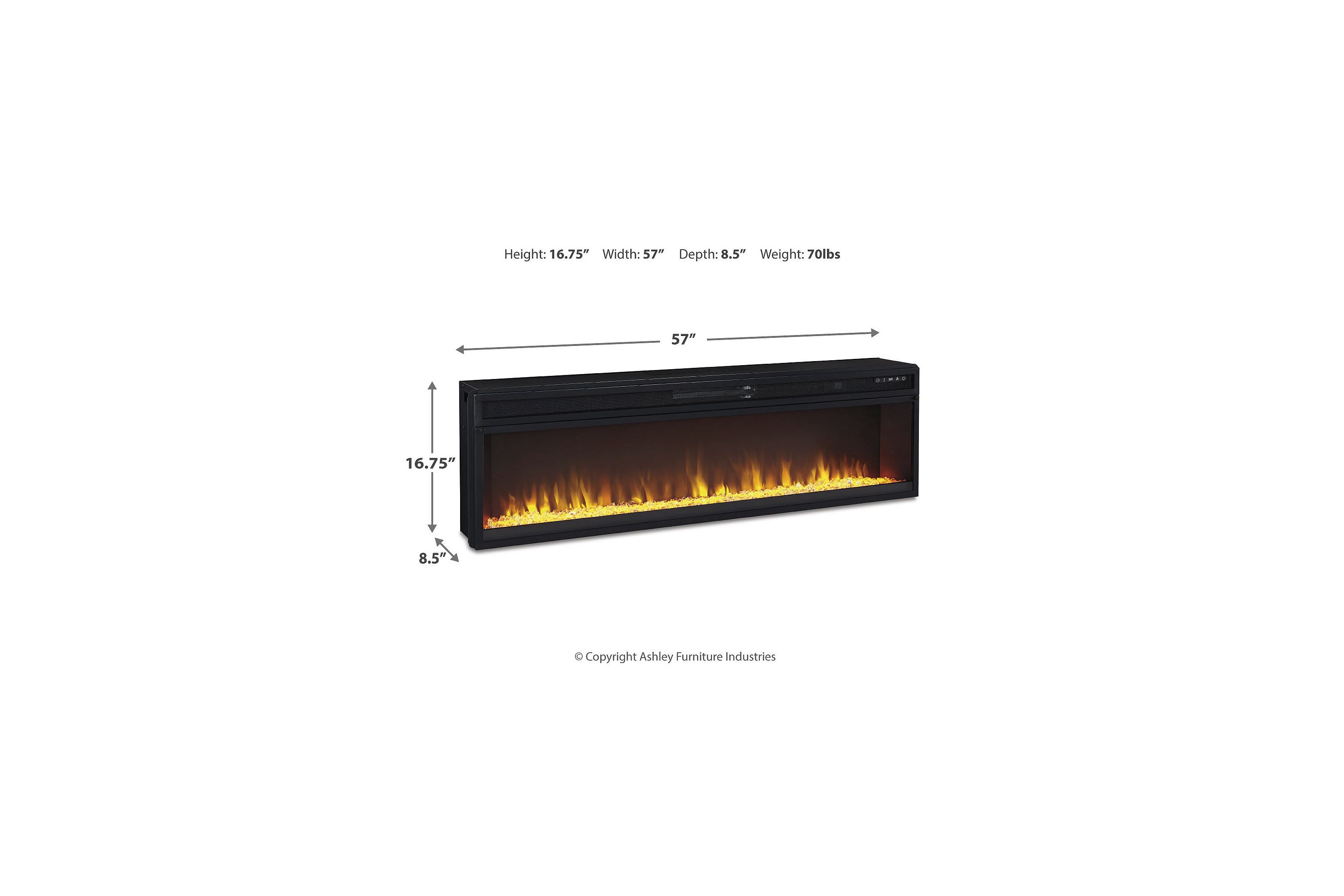 Entertainment Accessories Electric Fireplace Insert
