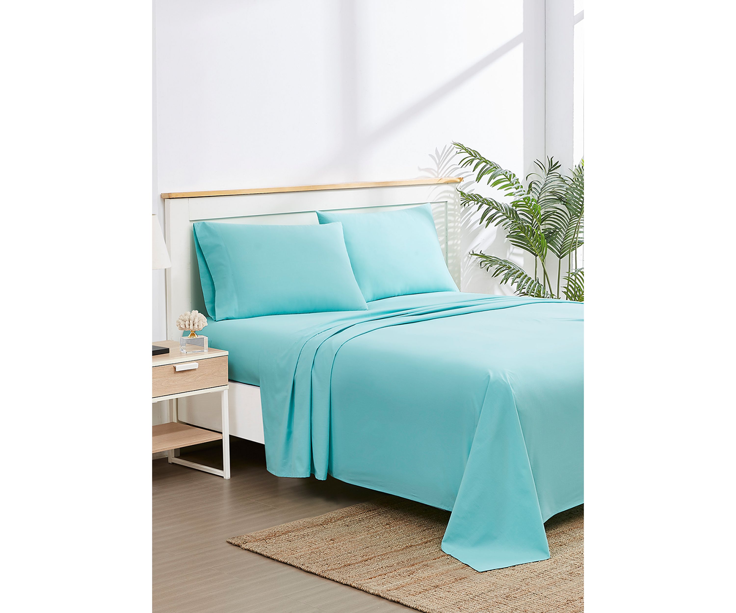 Seafoam Cotton Sheet Set