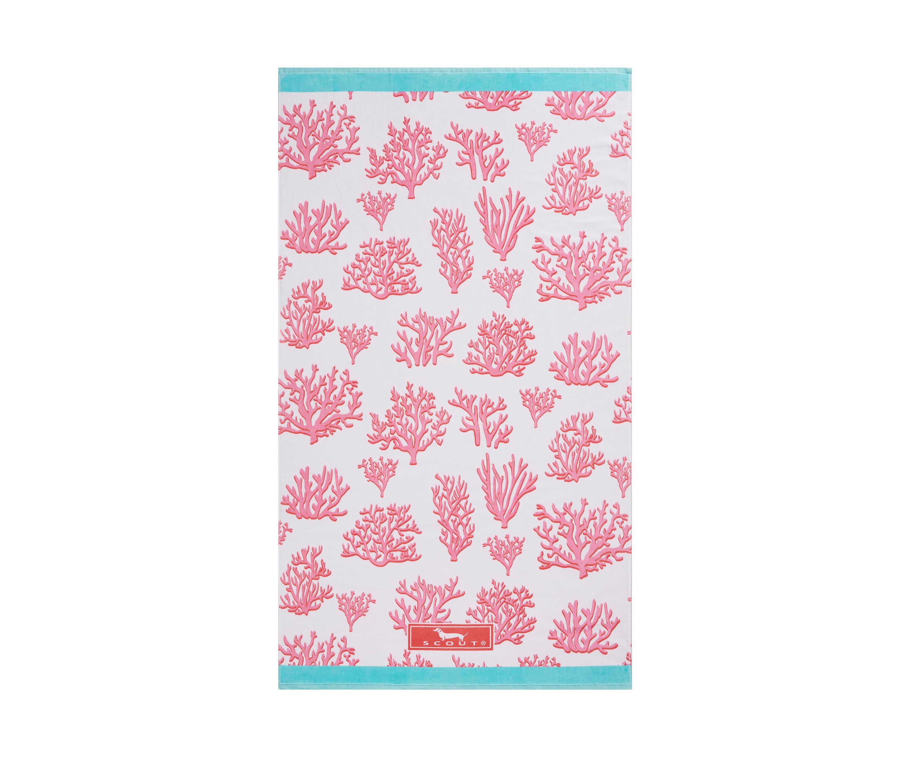 Floral Reef Beach/Pool Towel
