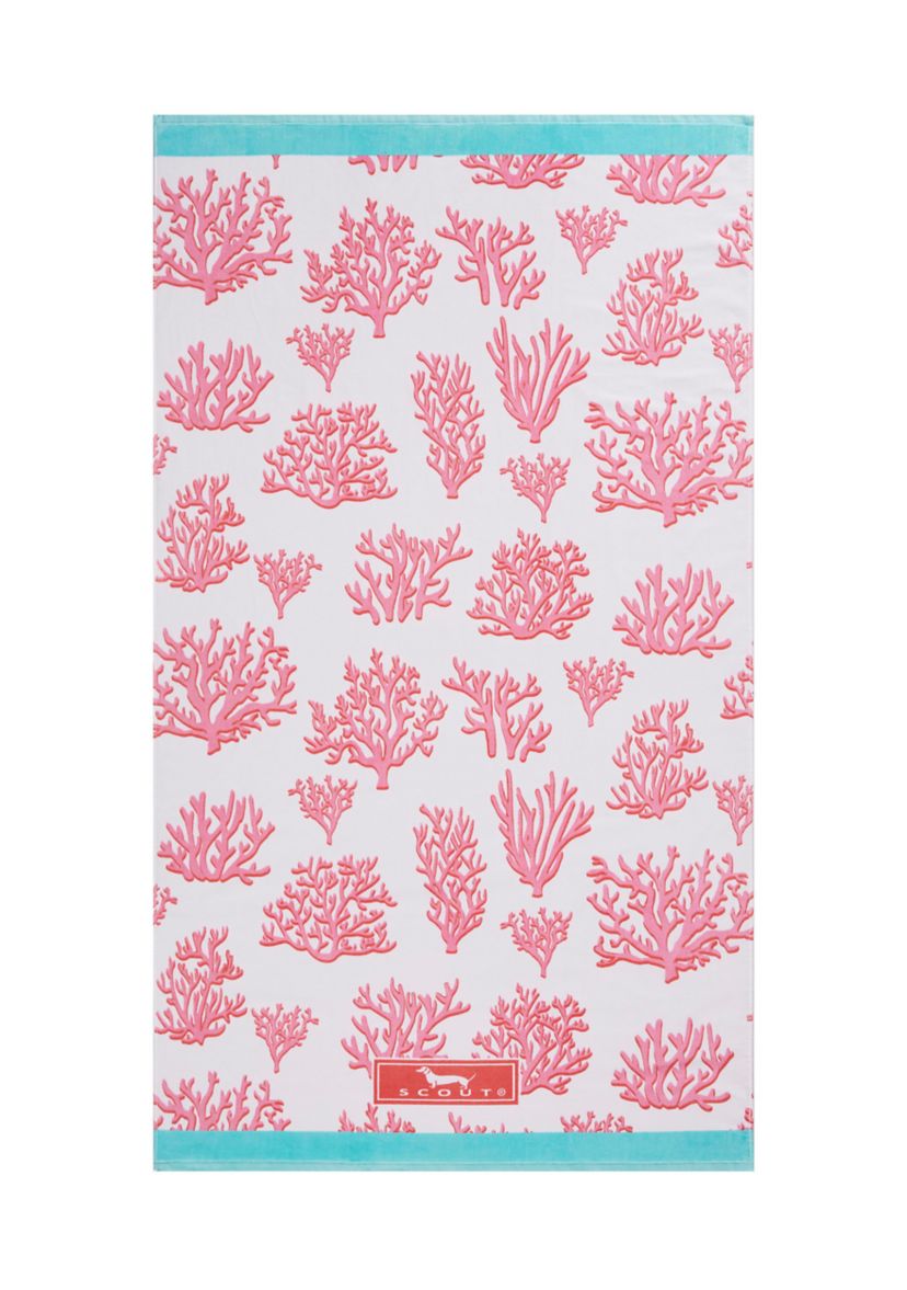 Floral Reef Beach/Pool Towel