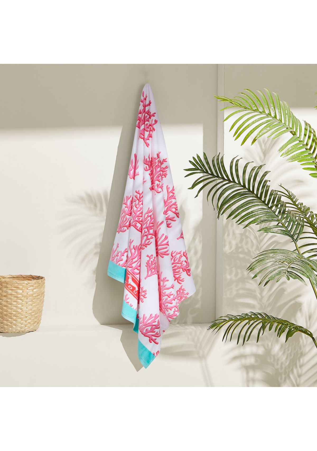 Floral Reef Beach/Pool Towel